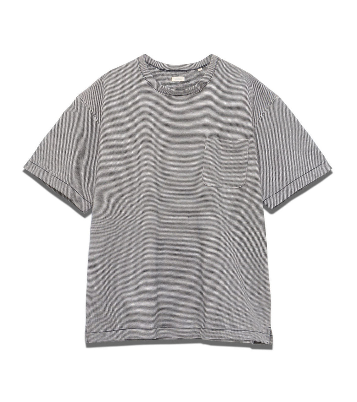 nanamica T-SHIRT Micro Stripe Pocket Tee Online Shop to Worldwide