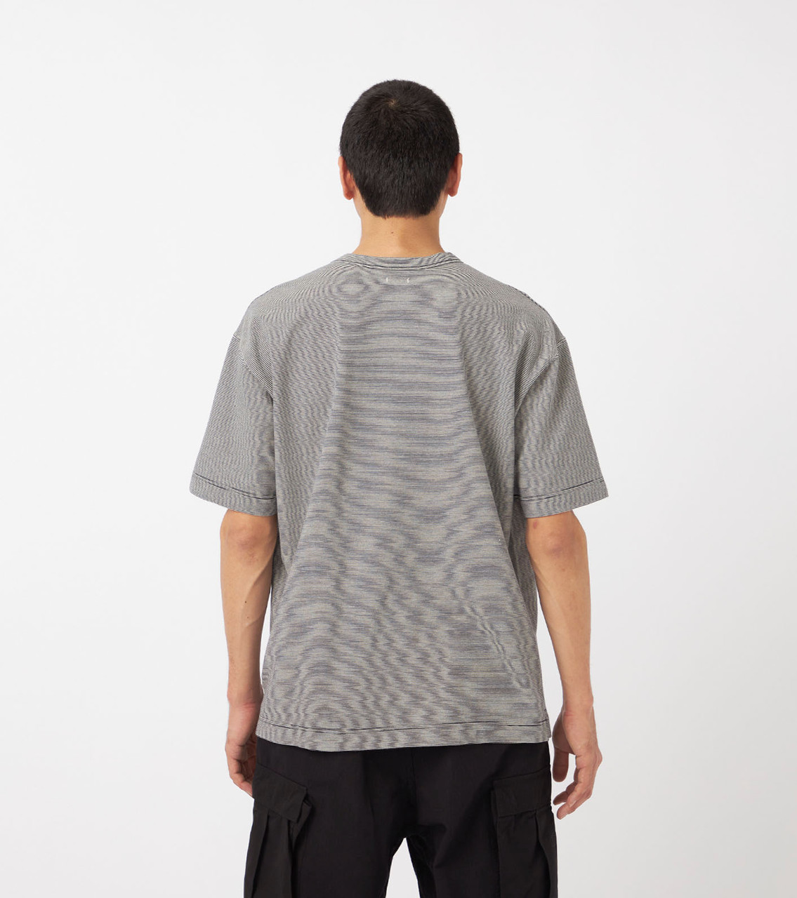 nanamica T-SHIRT Micro Stripe Pocket Tee Online Shop to Worldwide