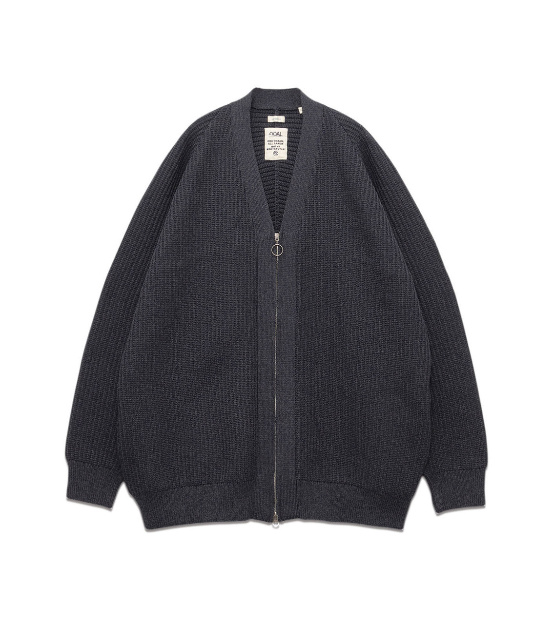 nanamica KNIT 5G Zip Cardigan Online Shop to Worldwide