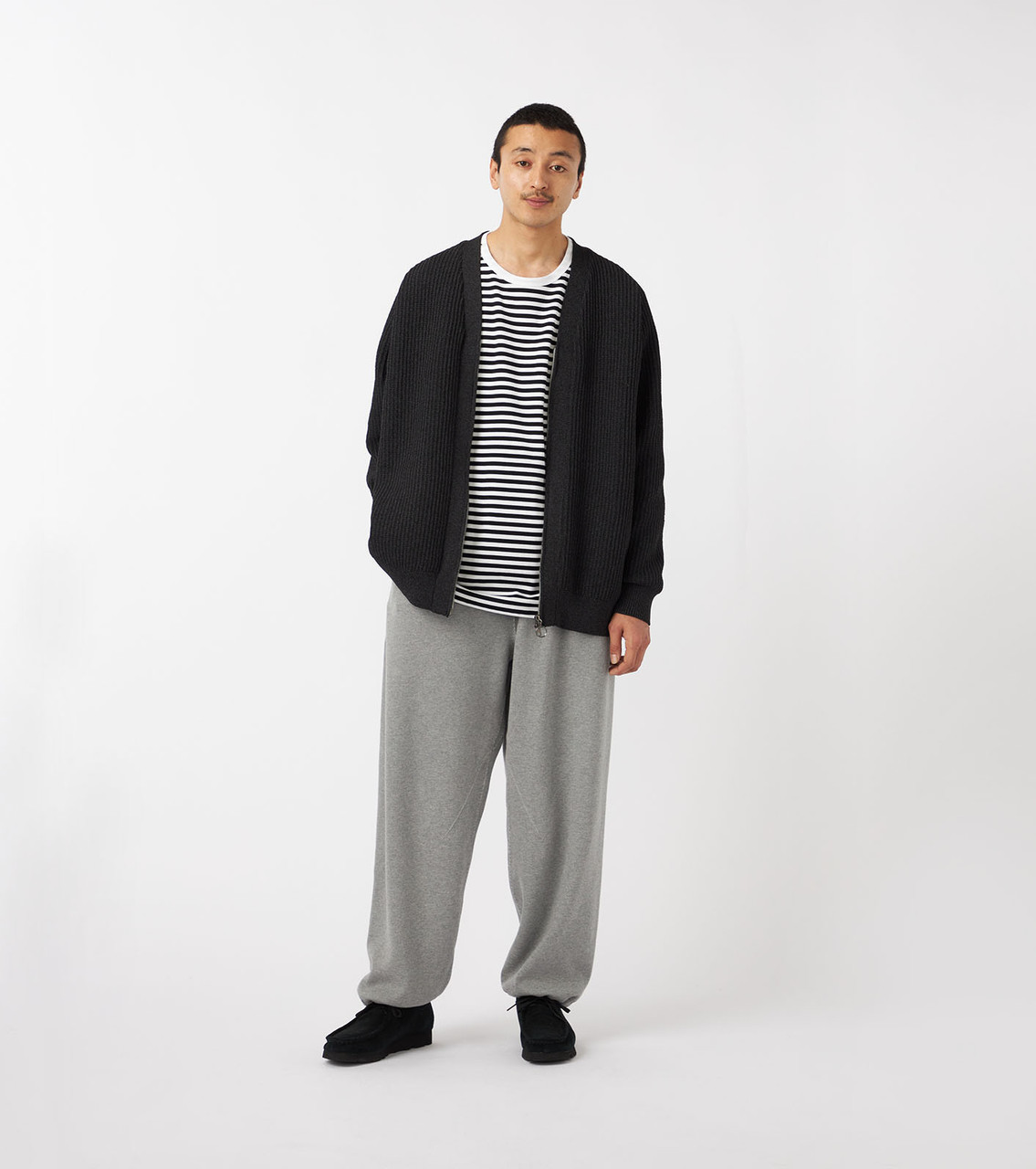 nanamica KNIT 5G Zip Cardigan Online Shop to Worldwide