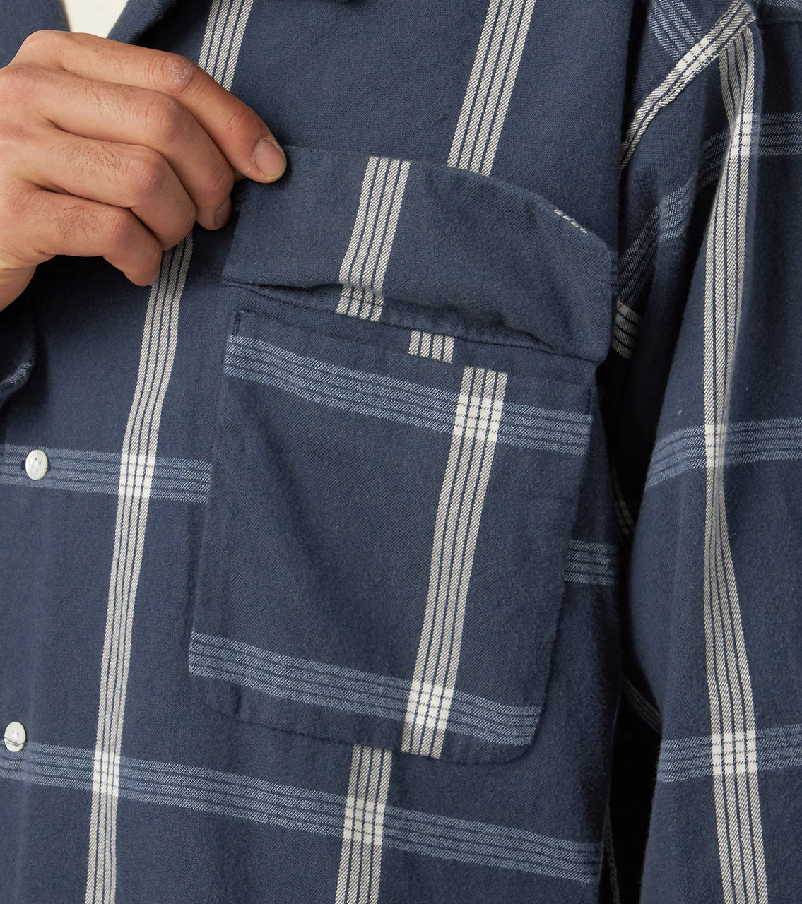 nanamica SHIRT Flannel PALAKA Check Shirt Online Shop to Worldwide