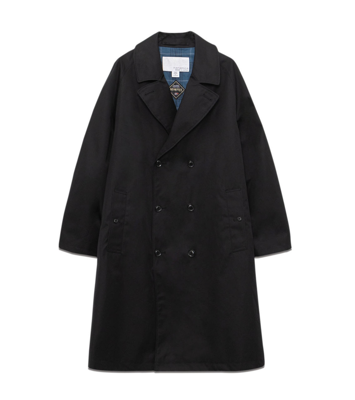 nanamica COAT 2L Cotton GORE-TEX Double Breasted Coat Online Shop