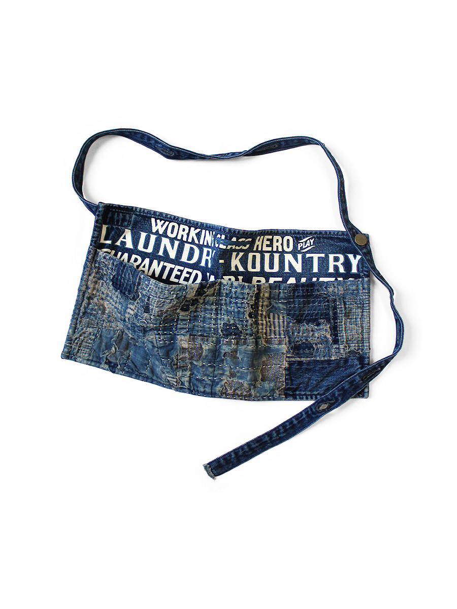 Kapital Boro キャピタル ボロ アド エプロン KAPITAL GOODS BORO Ad Apron