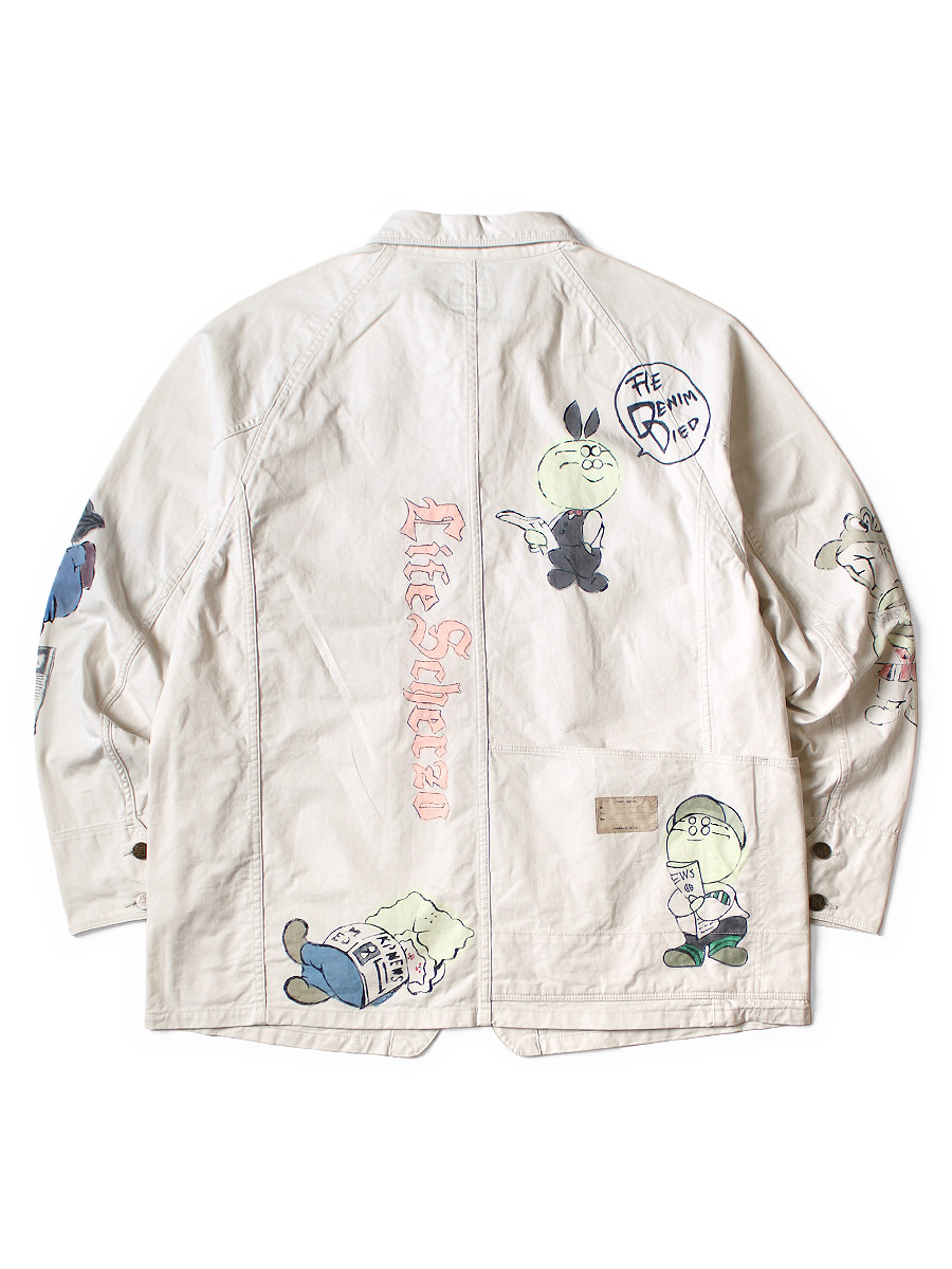 KAPITAL Jacket Murata Twill CACTUS BEER JKT (Memorial Paint Model)
