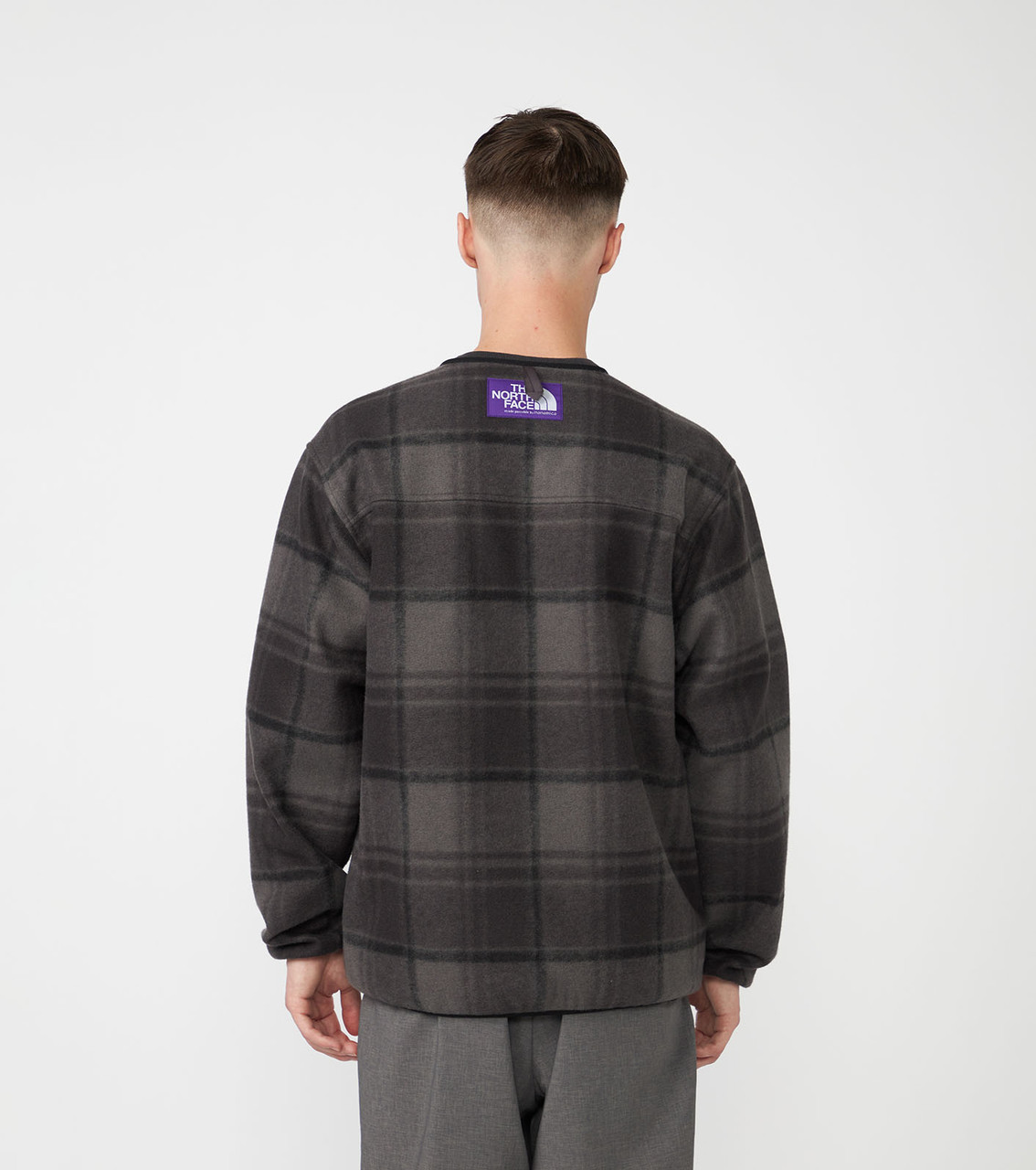THE NORTH FACE Purple Label JACKET PLAS Plaid Fleece Field