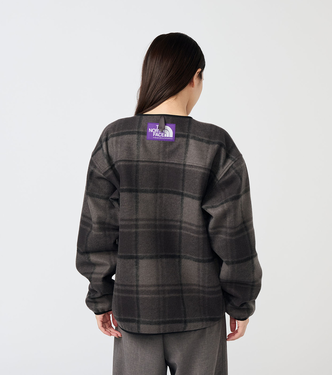 THE NORTH FACE Purple Label JACKET PLAS Plaid Fleece Field THE NORTH FACE Purple Label JACKET PLAS Plaid Fleece Field