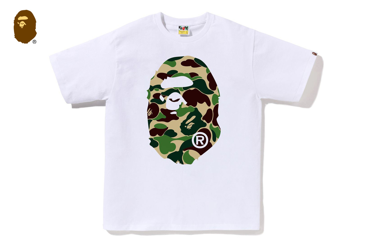 ア　ベイシングエイプ　 ABC CAMO BIG APE HEAD LS TEE ABC CAMO BIG APE HEAD LS TEE | bape.com