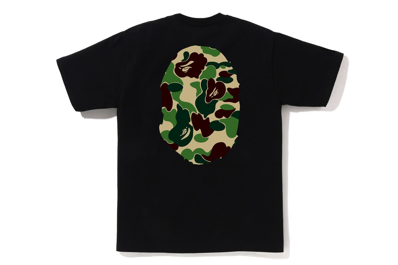 BAPE T-SHIRT ABC CAMO BIG APE HEAD TEE BAPE T-SHIRT ABC CAMO BIG APE HEAD TEE