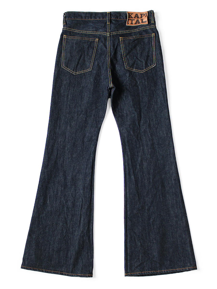 KAPITAL Pants 14Oz Denim 5P APRON-SKOUSER Flare