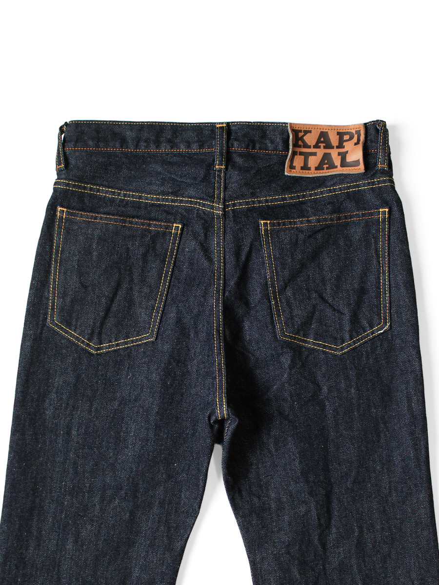 KAPITAL Pants 14Oz Denim 5P APRON-SKOUSER Flare