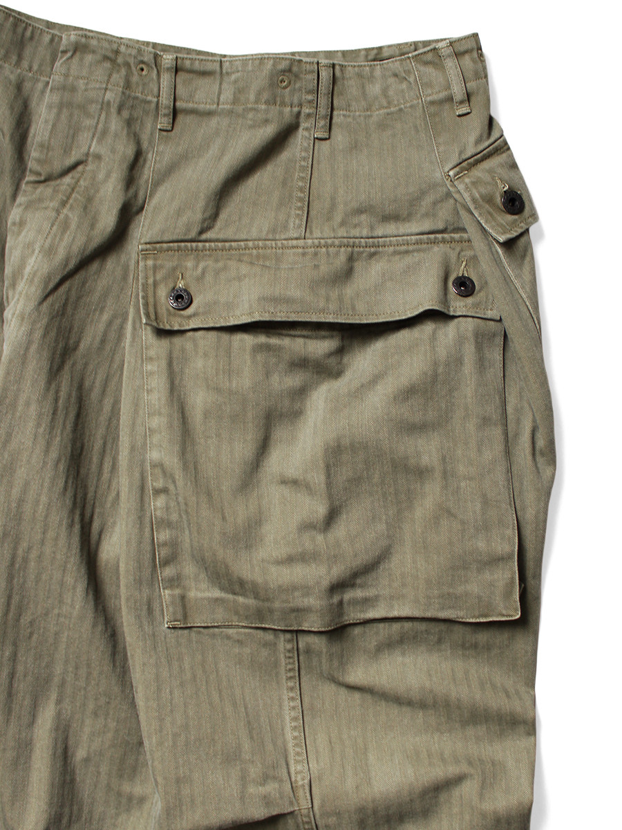 KAPITAL Pants Herringbone Jumbo Monkey Pants