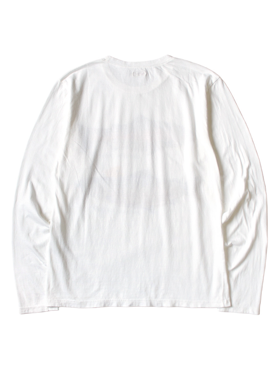 KAPITAL T-Shirt 20/- Jersey Crew-Long T-Shirt (2 Trout Peckish