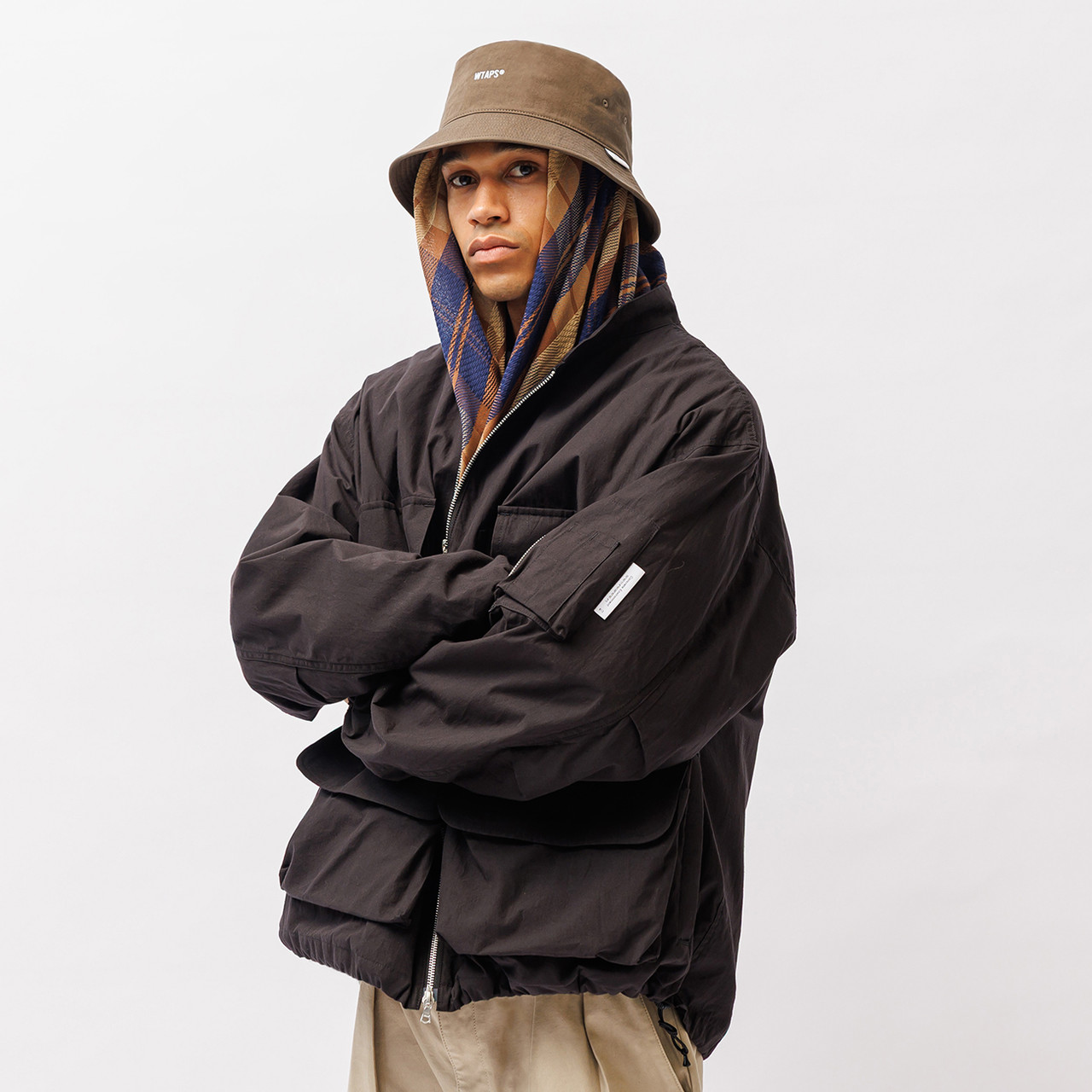小物 WTAPS 222BXDT-AC01 WRAP / SCARF / COTTON WTAPS Accessories WRAP 01 / SCARF / COTTON