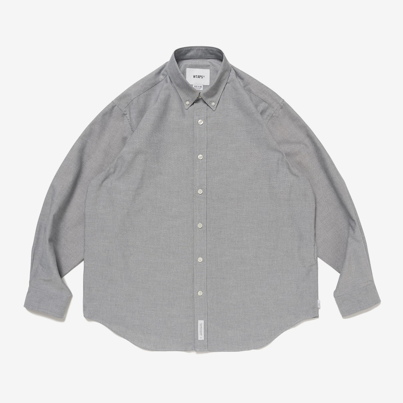 トップス 22AW WTAPS BD 01 /LS / COTTON. OXFORD. WTAPS 22AW BD 01/LS/COTTON. OXFORD. WUT 22AW WTAPS BD SHIRT WUT