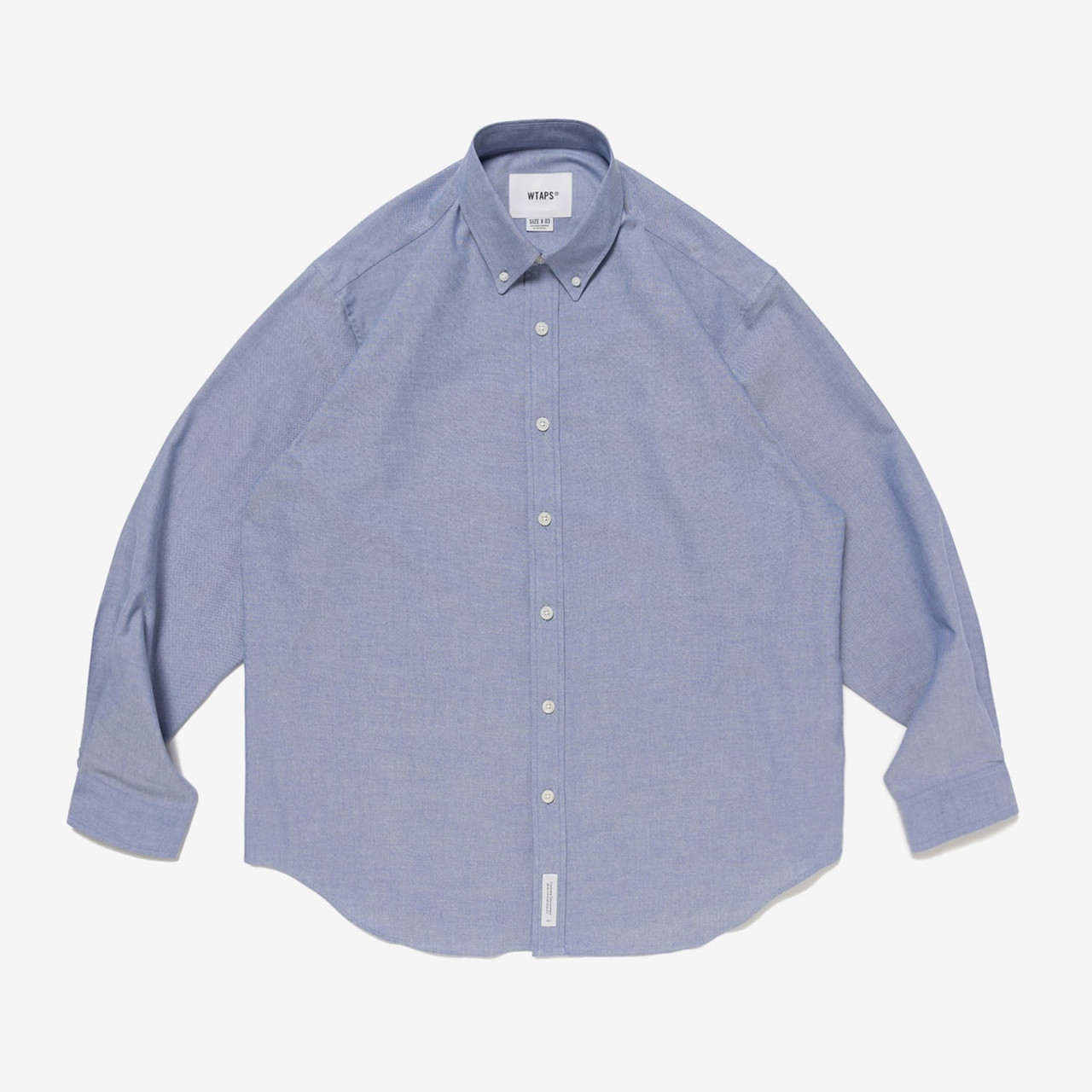 WTAPS Shirt BD 01 / LS / CTPL. OXFORD. COOLMAX®. RF