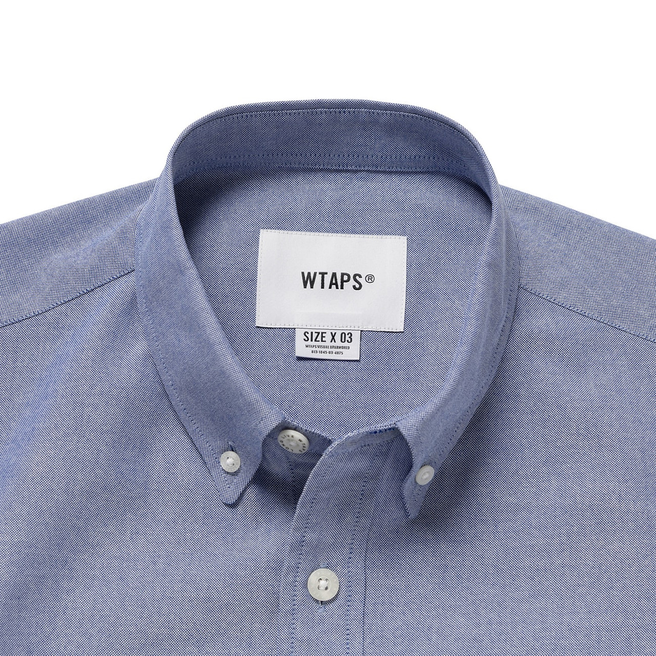 WTAPS Shirt BD 01 / LS / CTPL. OXFORD. COOLMAX®. RF
