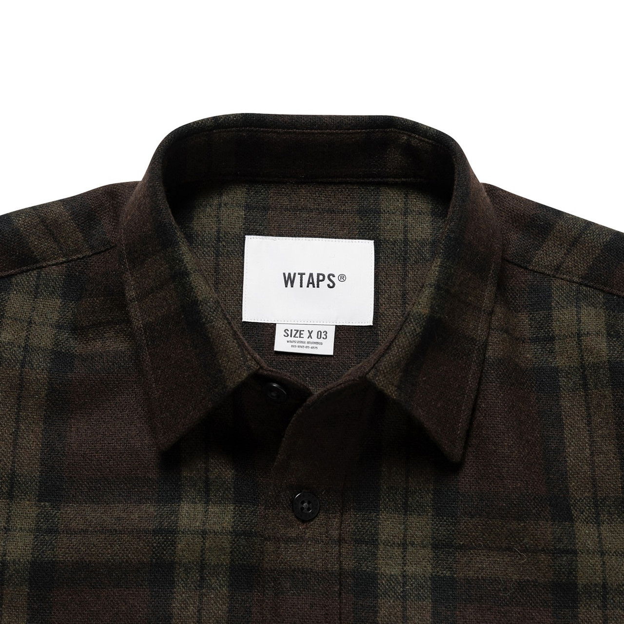WTAPS Shirt TXT 01 / LS / WOPL. TWEED. TEXTILE. OF