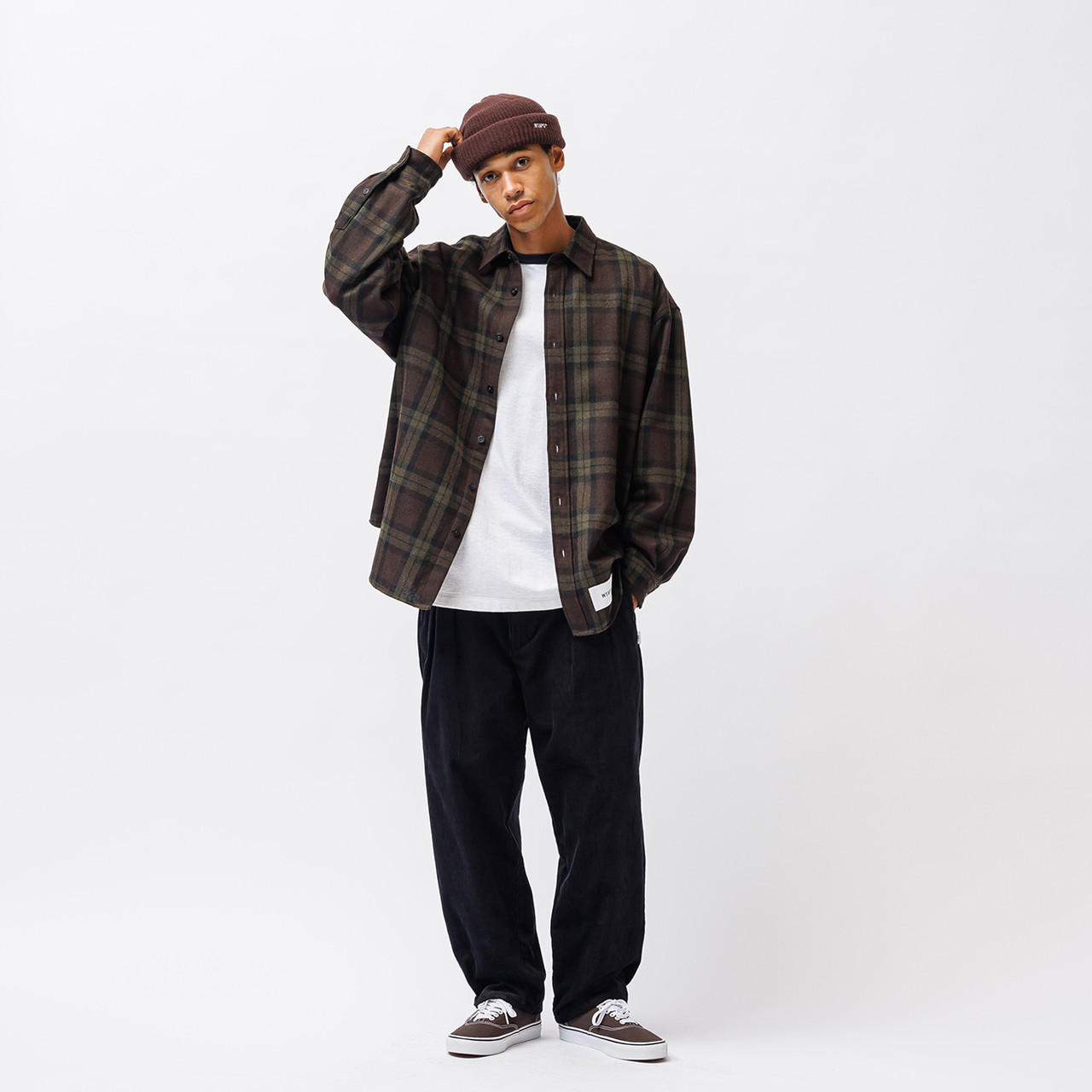 WTAPS Shirt TXT 01 / LS / WOPL. TWEED. TEXTILE. OF WTAPS Shirt TXT 01 / LS / WOPL. TWEED. TEXTILE. OF