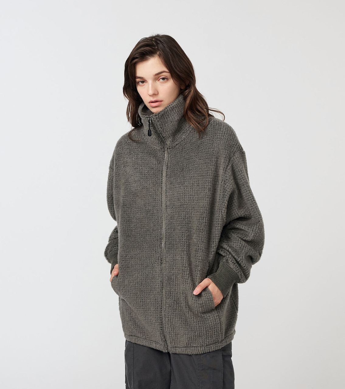 THE NORTH FACE Purple Label JACKET POLARTEC Wool Fleece Zip Up