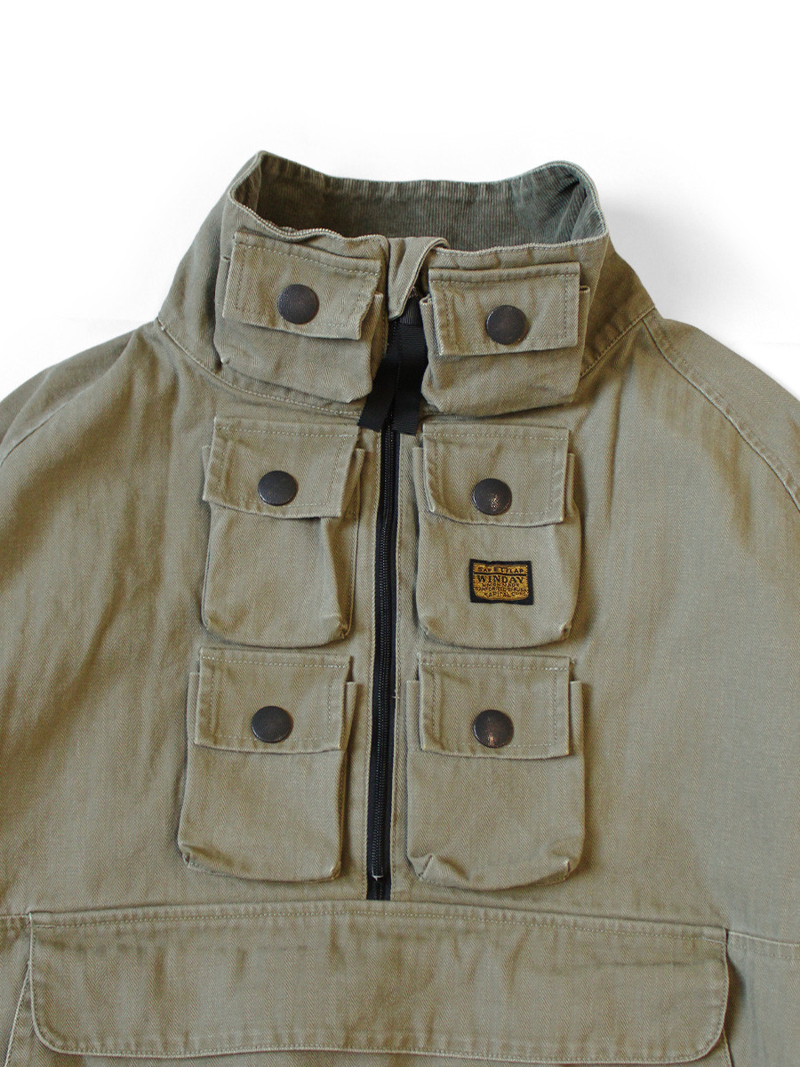 KAPITAL Jacket Herringbone Nickel Anorak