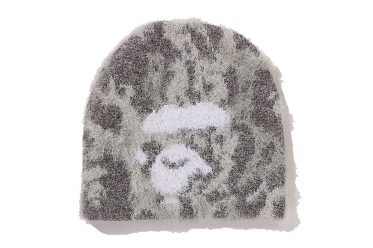 帽子 WILD LEOPARD PATTERN APE FACE KNIT CAP BAPE CAP / HAT WILD LEOPARD PATTERN APE FACE KNIT CAP