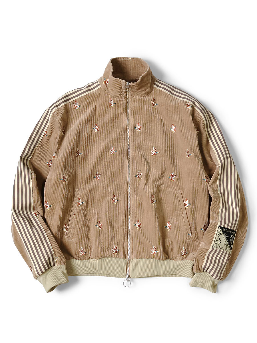 KAPITAL Jacket 11W Stretch Corduroy Duck Embroidery Track Jacket