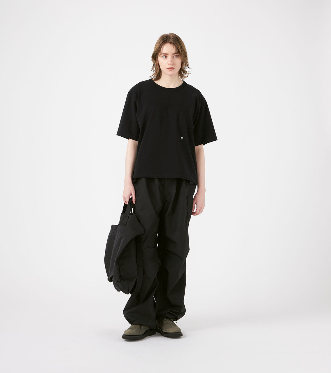 nanamica T-SHIRT COOLMAX Jersey Pocket Tee Online Shop to Worldwide