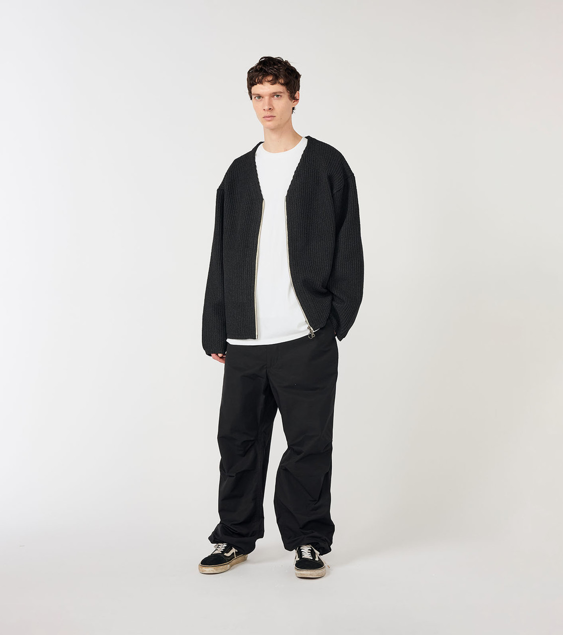 nanamica KNIT 5G Zip Cardigan Online Shop to Worldwide