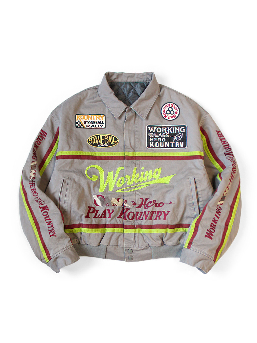 KAPITAL Jacket Chino Ad Racing Drizzler Jacket