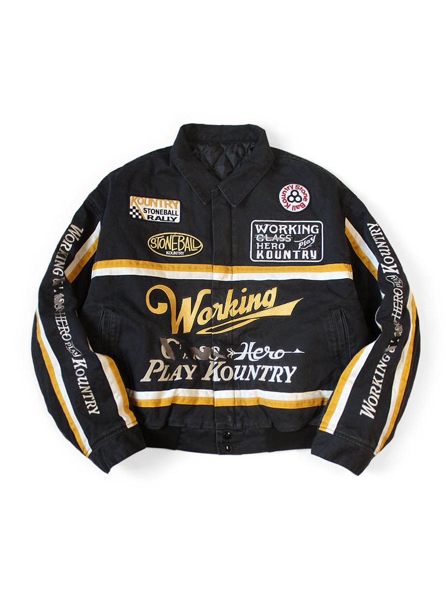 KAPITAL Jacket Chino Ad Racing Drizzler Jacket