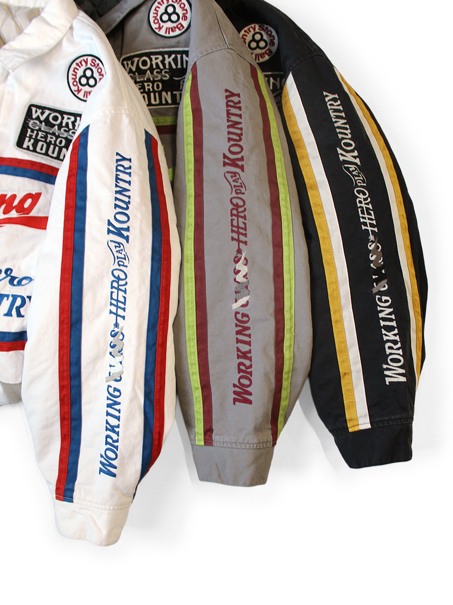 KAPITAL Jacket Chino Ad Racing Drizzler Jacket