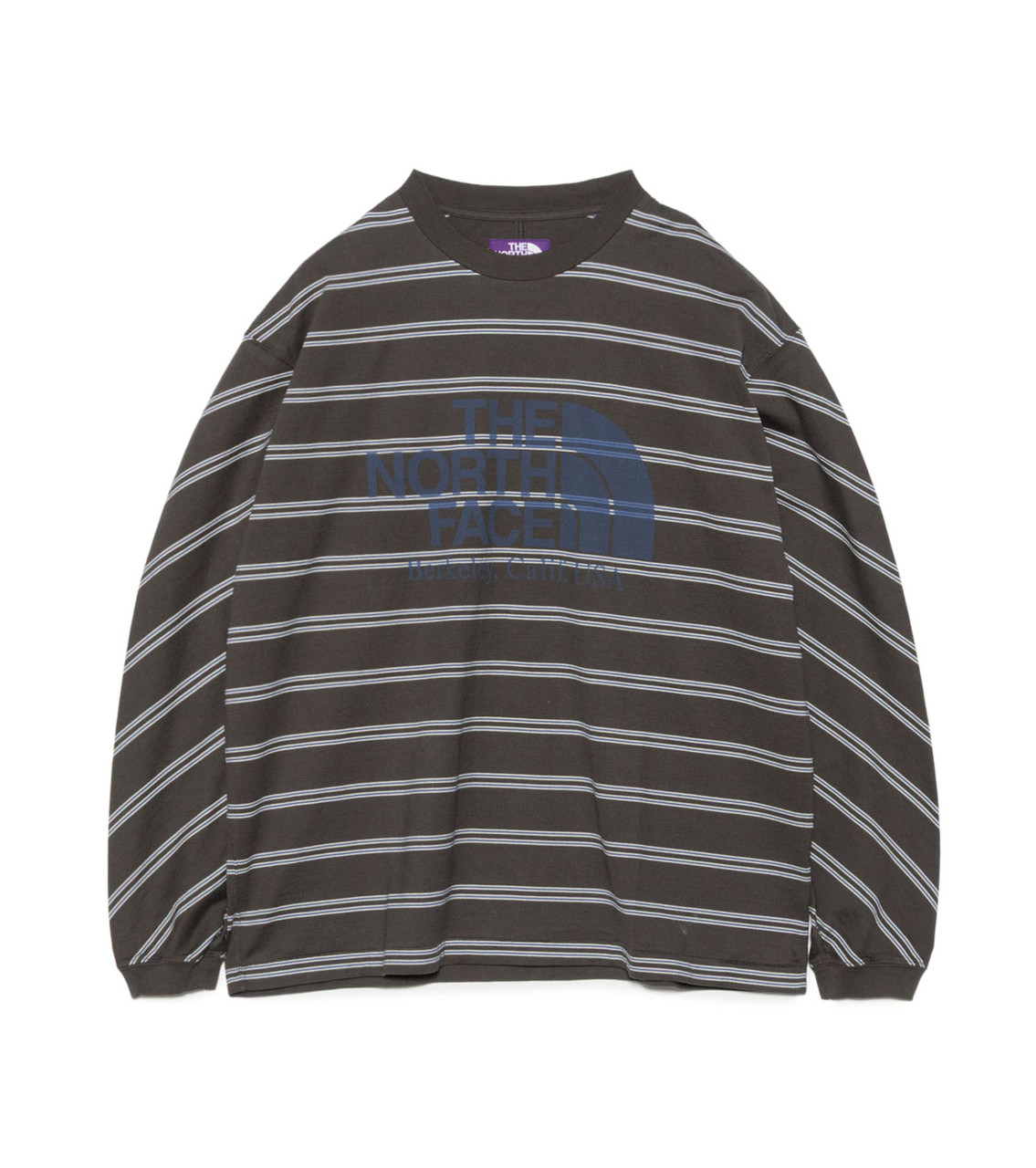 THE NORTH FACE Purple Label T-SHIRT Field Long Sleeve Striped Tee
