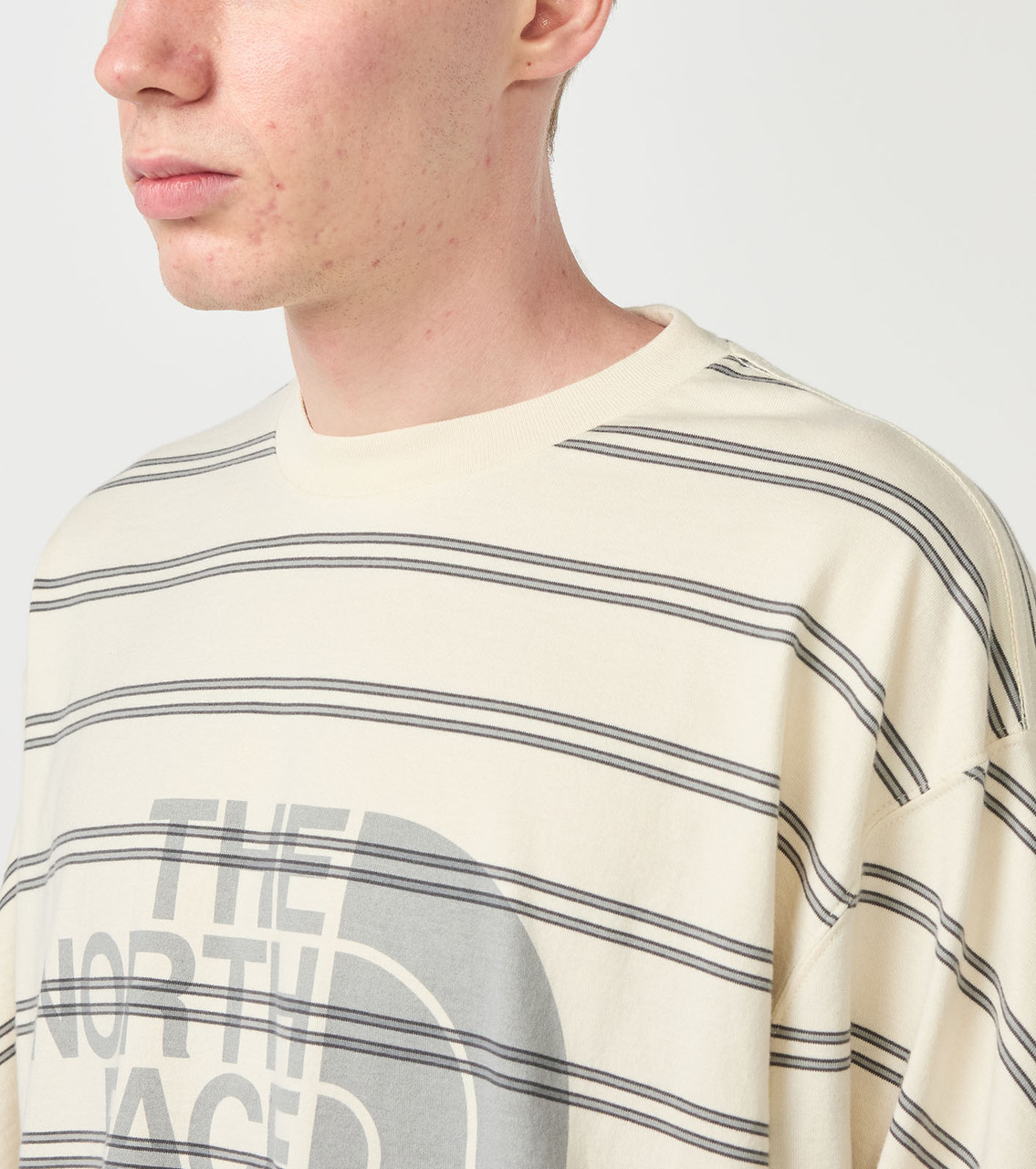 THE NORTH FACE Purple Label T-SHIRT Field Long Sleeve Striped Tee