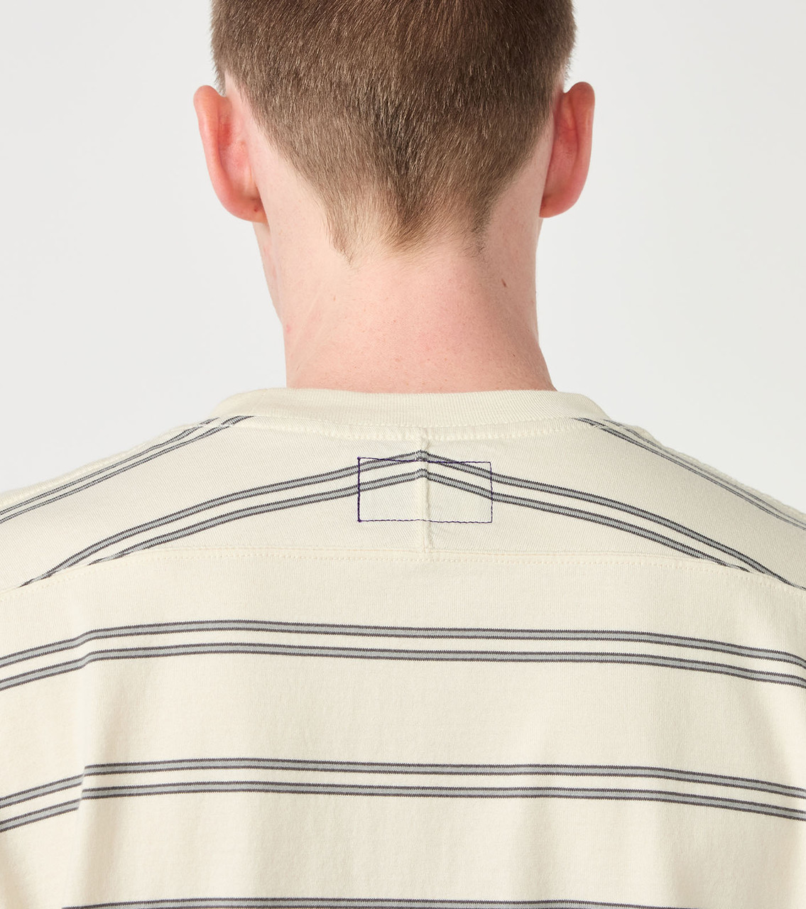THE NORTH FACE Purple Label T-SHIRT Field Long Sleeve Striped Tee