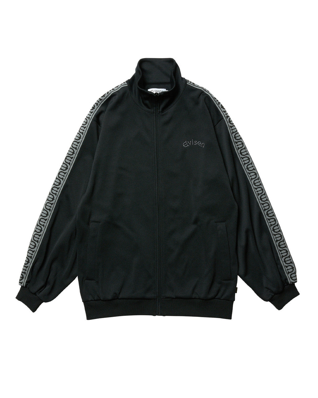Evisen Skateboards JACKET E LOGO TRACK JACKET - BLACK