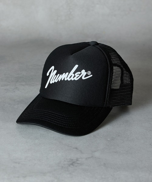 NUMBER (N)INE Cap Number⑨ PRINTED MESH CAP / Number Nine Logo