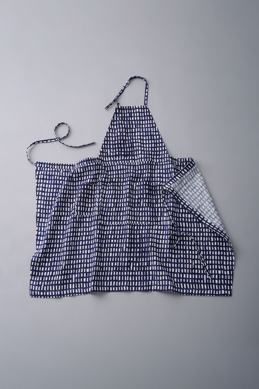 minä perhonen Others sora check Apron Online Shop to Worldwide