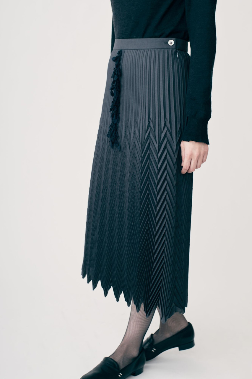 minä perhonen Pants & Skirt Floraleaf Pleated Skirt 2025 S/S