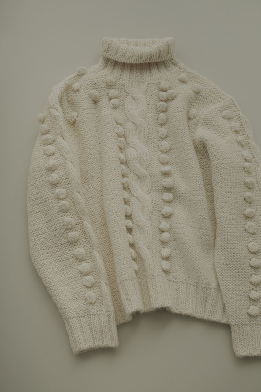 minä perhonen Tops amulet Knit Pullover 2023-24 a/w Online Shop to
