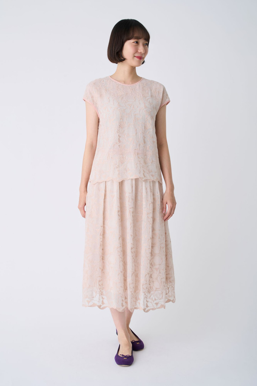 minä perhonen Tops Shadow French Sleeve Blouse 2026 S/S Online