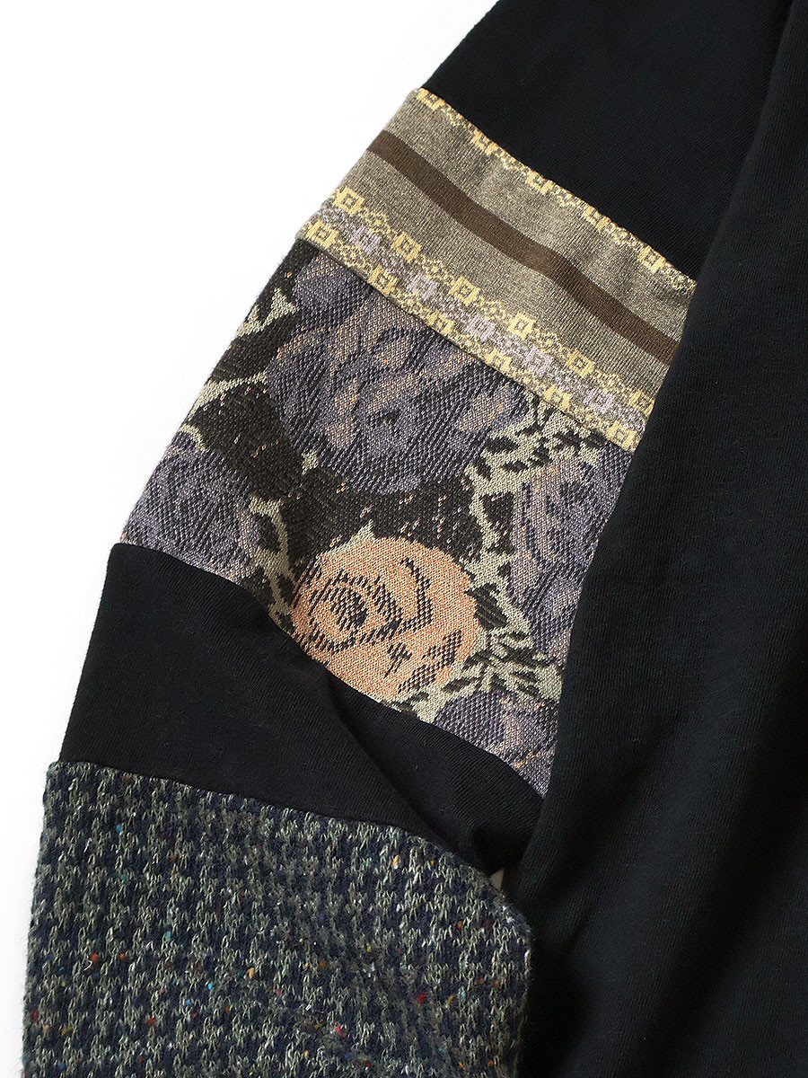 KAPITAL T-Shirt 18.5/- Jersey Hippie Long T-shirt