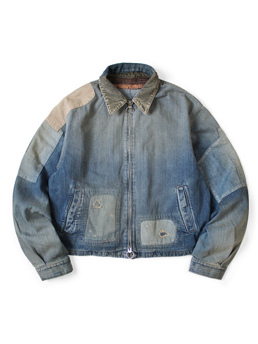 KAPITAL Jacket 12Oz Denim Drizzler Jacket (GOLD RUSH Remake)