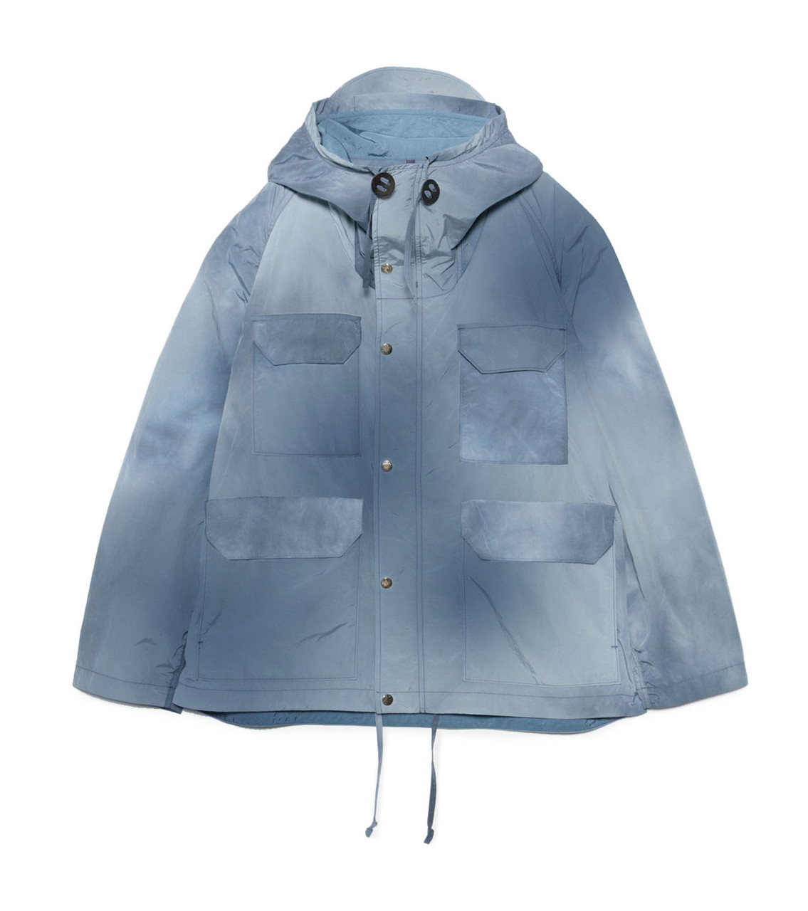 新品タグ付 seya. hooded coat ライナー付 Blue Gray THE NORTH FACE Purple Label JACKET Uneven Dyed Field Mountain