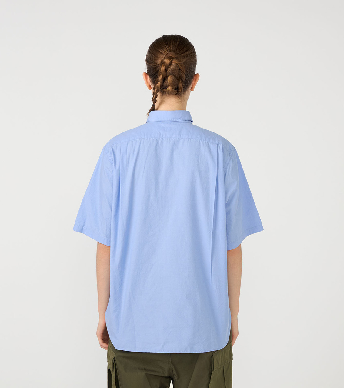nanamica SHIRT Regular Collar Wind S/S Shirt Online Shop to Worldwide