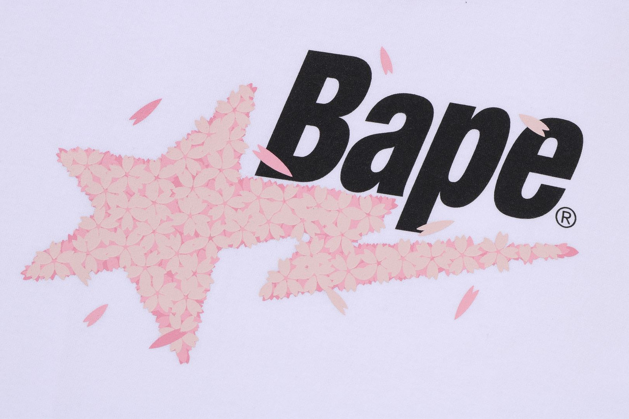 BAPE T-SHIRT SAKURA STA TEE