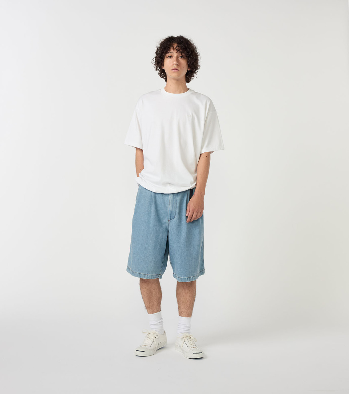 THE NORTH FACE Purple Label PANTS Denim Tuck Field Shorts Online