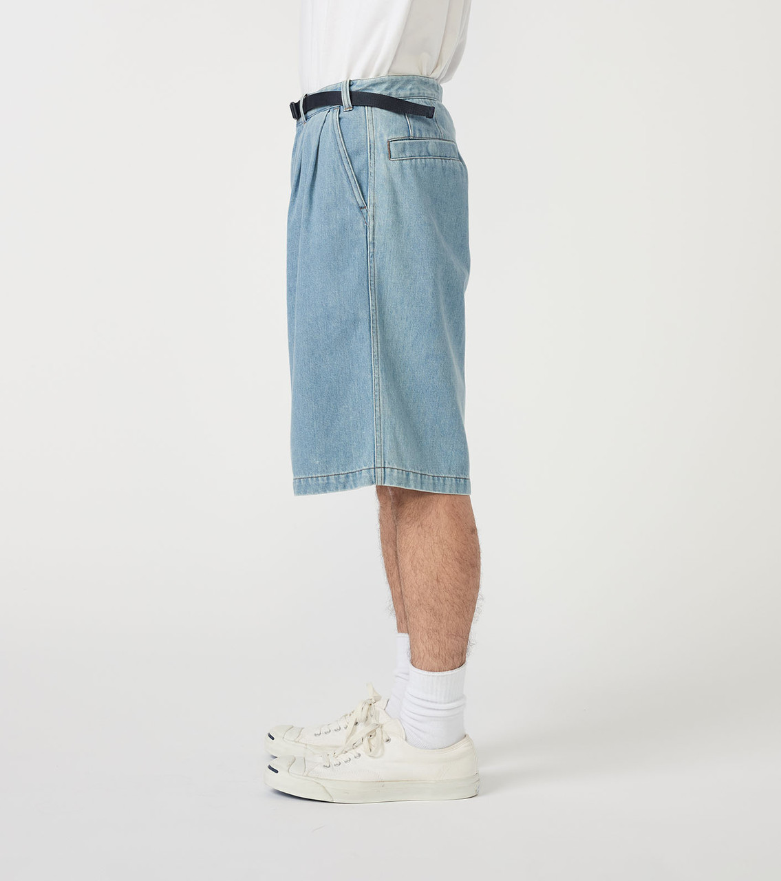 THE NORTH FACE Purple Label PANTS Denim Tuck Field Shorts Online