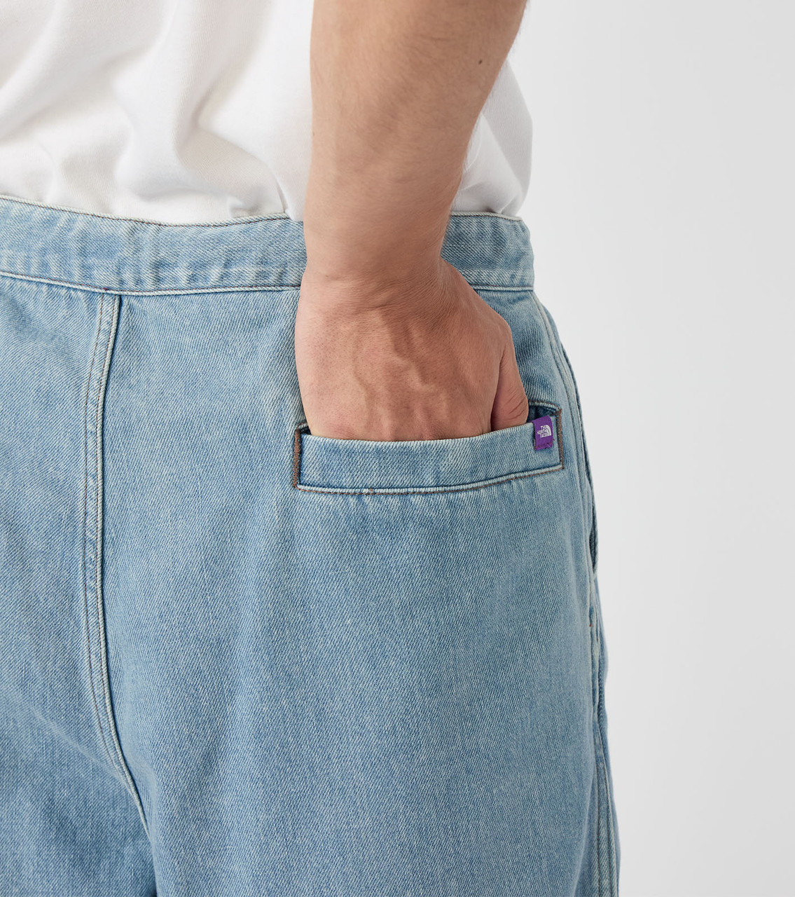 THE NORTH FACE Purple Label PANTS Denim Tuck Field Shorts Online