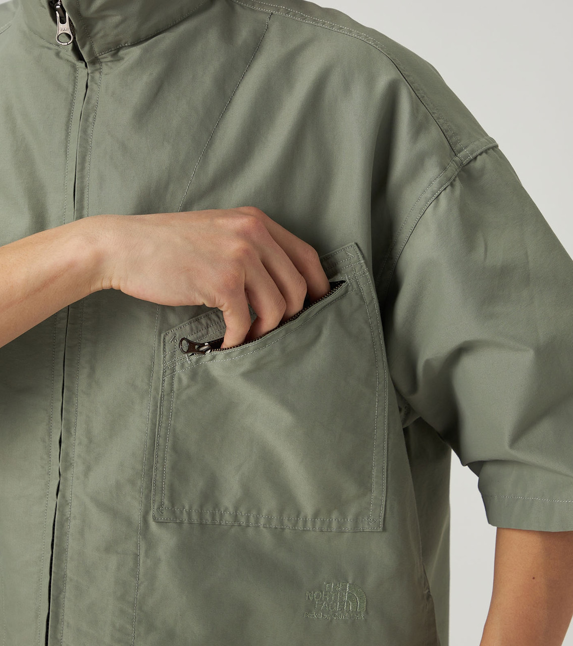 THE NORTH FACE Purple Label JACKET Double Peak Field Short Sleeve