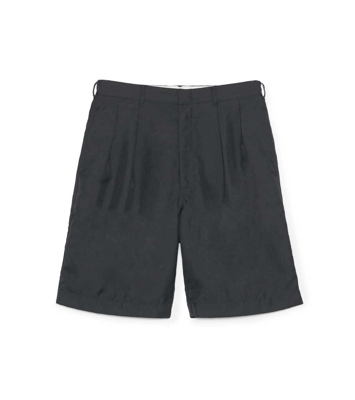nanamica PANTS Polyester Twill Double Pleated Shorts Online Shop